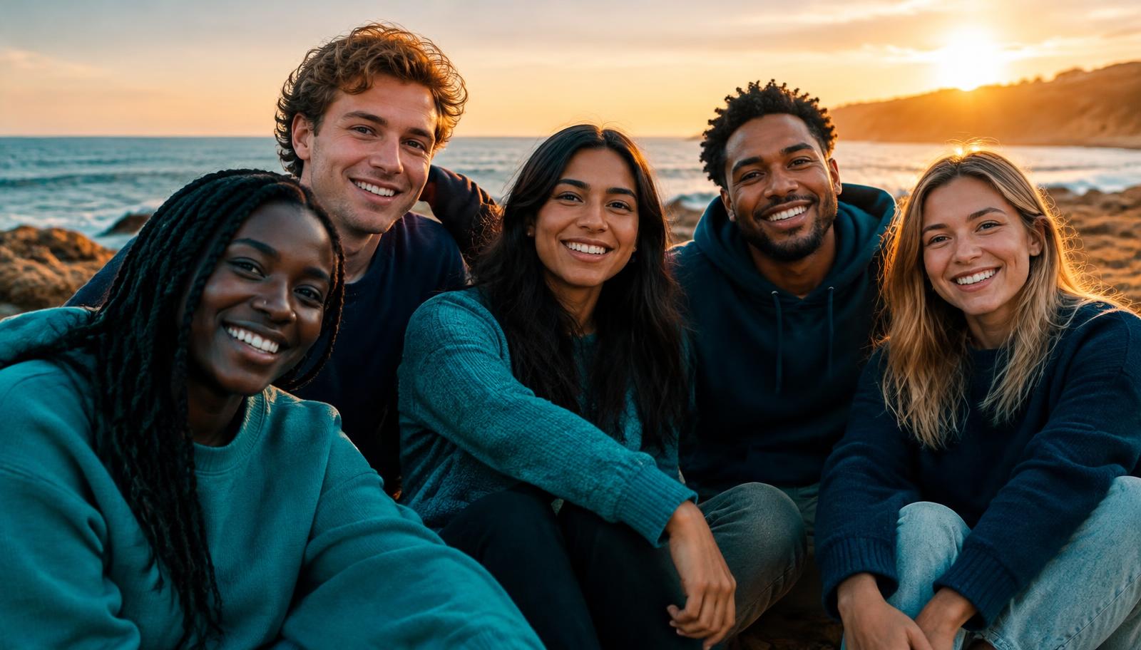 Young entrepreneurs together